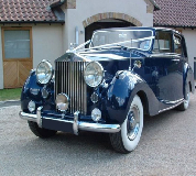 Blue Baron - Rolls Royce Silver Wraith Hire in Newport
